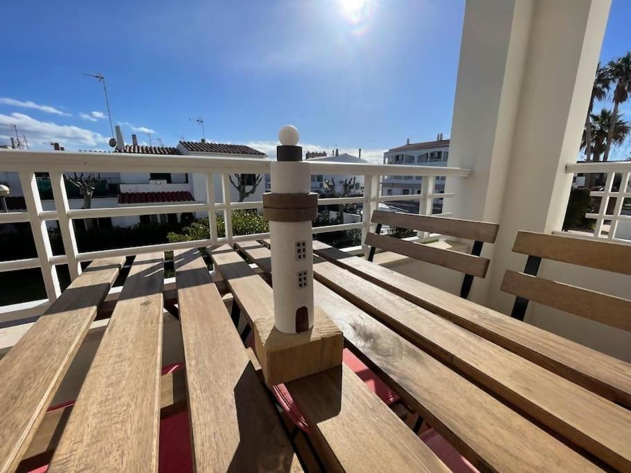 Algaiarens Apto Con Piscina Y Junto A La Playa Cala'N Blanes  Dış mekan fotoğraf