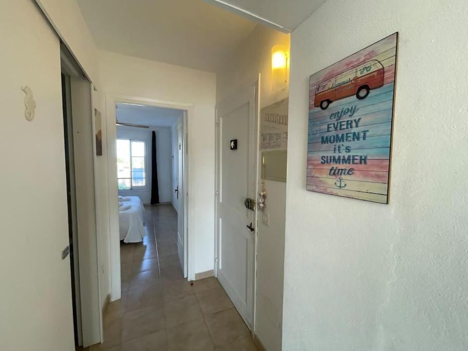 Algaiarens Apto Con Piscina Y Junto A La Playa Cala'N Blanes  Dış mekan fotoğraf