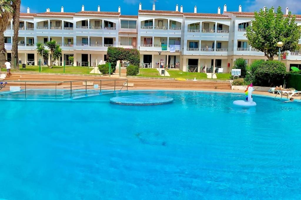 Algaiarens Apto Con Piscina Y Junto A La Playa Cala'N Blanes  Dış mekan fotoğraf